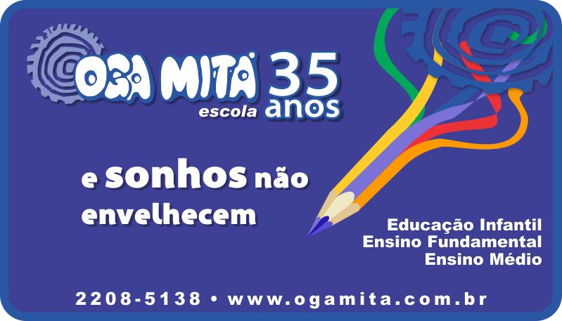 Busdoor Oga Mitá 35 anos
